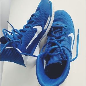 Nike Boys Blue Basketball Sneakers